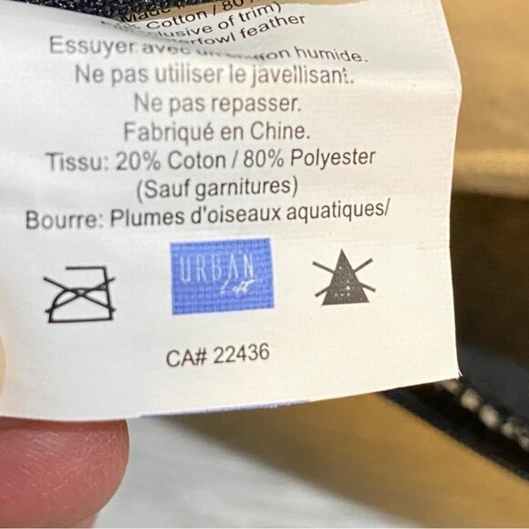 Rare Accent Pillow with Vintage Farm Truck Black and Cream 15” Rustic Farmhouse - Picture 8 of 11